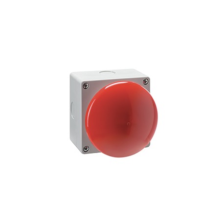LP9S01R - LP9S01R LOVATO Palm Push button Oscillating mushroom Ø90mm red without lock 1NC