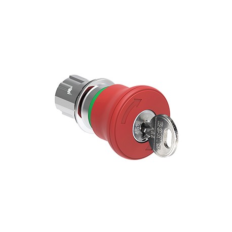 LPSB6844R3131A - LPSB6844R3131A LOVATO Metal mushroom lock, unlocking by rotation according to ISO 13850 Ø 40mm Red R3131A
