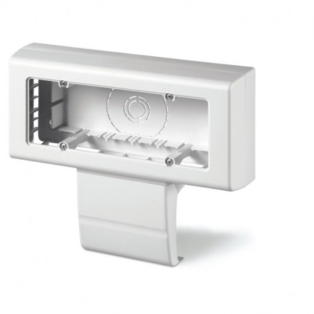 879.PA9050 - 879.PA9050 SCAME BOX 120MM CENTRES FOR SKIRT.80MM WHITE