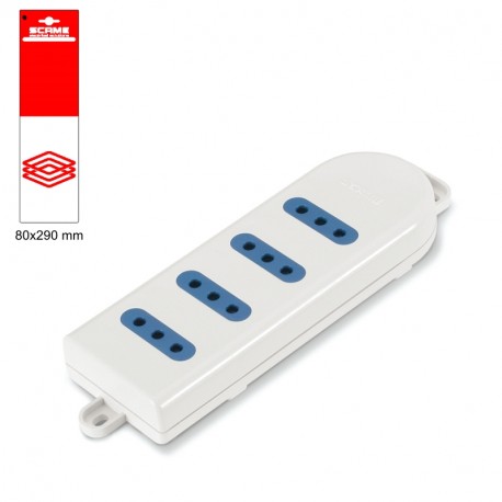 999.10219 - 999.10219 SCAME 4 OUTLET SOCKET BLISTER PACKED