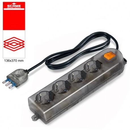 999.10246CF - 999.10246CF SCAME MULTI-OUTLET SOCKET