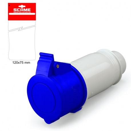 999.11643 - 999.11643 SCAME INDUSTRIAL CONNECTOR BLISTER PACKED