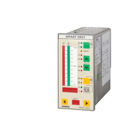 6DR2100-5 - 6DR2100-5 SIEMENS Process controller SIPART DR21 72mm*144mm basic unit with k-output and s-output 2 analog i..
