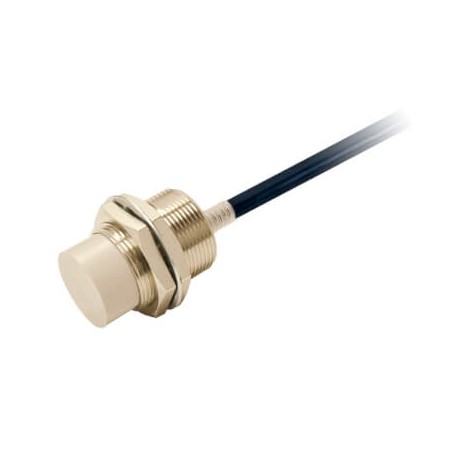 E2E-X18MB230 5M - E2E-X18MB230 5M E2EN2128A 700068 OMRON Proximity sensor, inductive, nickel-brass, short body, M30, flush, 14..