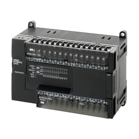 CP1E-E40SDR-A - CP1E-E40SDR-A 377331 CP1W0164C OMRON CPU S 24/16 I/O AC Relay Outputs 2K + 2K