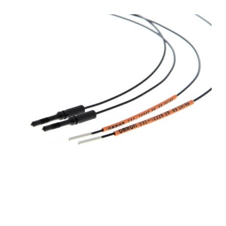 E32-T222R 2M - E32-T222R 2M E32 1580D E32T222R2M,1 OMRON Fiber optic sensor, through-beam, 1.5mm dia head, high flex R1 fib..