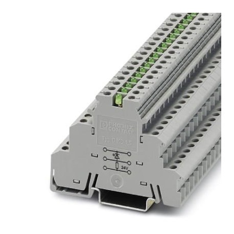DIKD 1,5-LA 24GN/U-O - DIKD 1,5-LA 24GN/U-O 2716402 PHOENIX CONTACT Sensor/actuator terminal block
