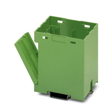 EG 67,5-GMFP/PC GN - EG 67,5-GMFP/PC GN 2764917 PHOENIX CONTACT Housing base, with metal foot catch and test opening with side co..