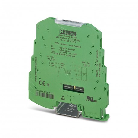 MINI MCR-SL-PT100-LP-NC - MINI MCR-SL-PT100-LP-NC 2810308 PHOENIX CONTACT Temperature measuring transducer