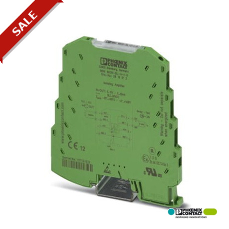 MINI MCR-SL-U-I-0 - MINI MCR-SL-U-I-0 2813512 PHOENIX CONTACT MCR 3-way isolating amplifier, for electrical isolation of analog ..