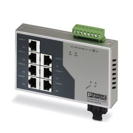 FL SWITCH SF 7TX/FX - FL SWITCH SF 7TX/FX 2832726 PHOENIX CONTACT Industrial Ethernet Switch