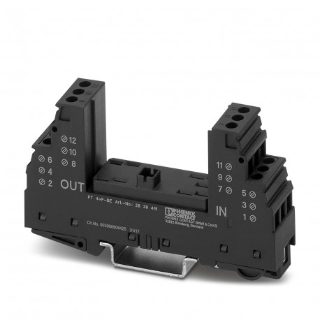 PT 4+F-BE - PT 4+F-BE 2839415 PHOENIX CONTACT Surge protection base element