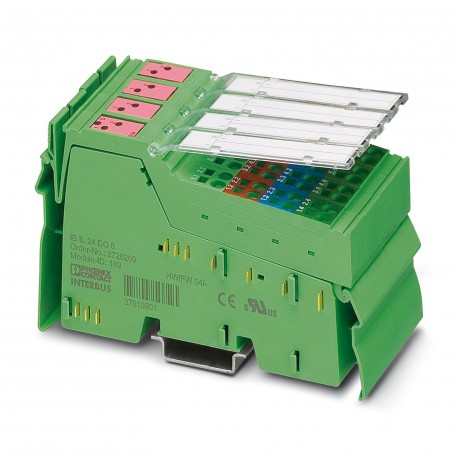 IB IL 24 DO 8-PAC - IB IL 24 DO 8-PAC 2861289 PHOENIX CONTACT Inline terminal
