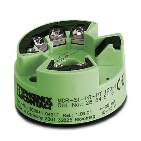 MCR-SL-HT-PT 100-I - MCR-SL-HT-PT 100-I 2864516 PHOENIX CONTACT Head-mounted transducer