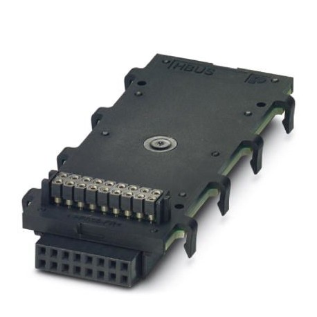 HBUS 71,6-16P-1S BK - HBUS 71,6-16P-1S BK 2896296 PHOENIX CONTACT DIN rail bus connectors