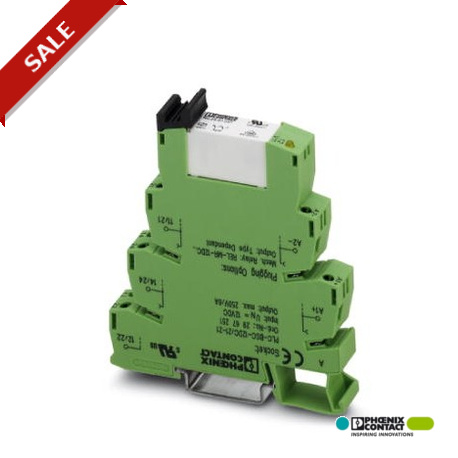 PLC-RPT-120UC/21-21AU - PLC-RPT-120UC/21-21AU 2900342 PHOENIX CONTACT PLC-INTERFACE, consisting of PLC-BPT.../21-21 basic terminal b..