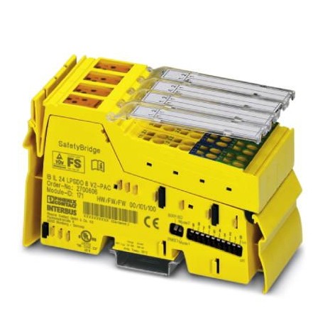 IB IL 24 LPSDO 8-PAC - IB IL 24 LPSDO 8-PAC 2916024 PHOENIX CONTACT Safety module