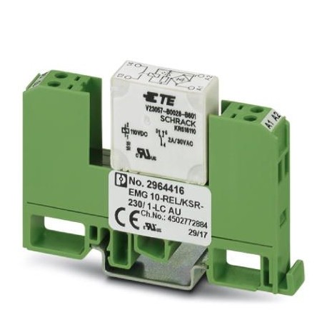 EMG 10-REL/KSR-230/ 1-LC AU - EMG 10-REL/KSR-230/ 1-LC AU 2964416 PHOENIX CONTACT Relay Module