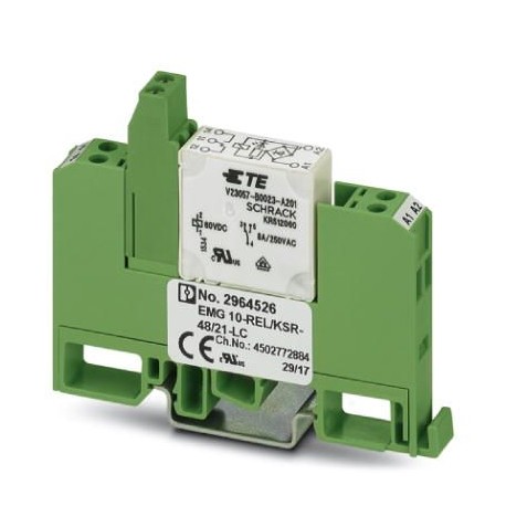 EMG 10-REL/KSR- 48/21-LC - EMG 10-REL/KSR- 48/21-LC 2964526 PHOENIX CONTACT Relay Module