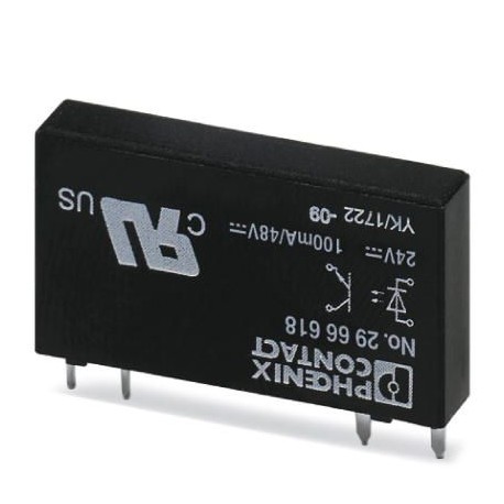 OPT-24DC/ 48DC/100 - OPT-24DC/ 48DC/100 2966618 PHOENIX CONTACT Miniature solid-state relay