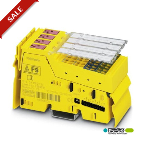IB IL 24 PSDO 8-PAC - IB IL 24 PSDO 8-PAC 2985631 PHOENIX CONTACT Safety-oriented digital output module, IP20 degree of protection..