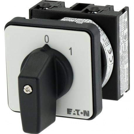 T0-1-15402/E - T0-1-15402/E 053092 Y7-53092 EATON ELECTRIC ON-OFF switches, Contacts: 2, 20 A, front plate: 0-1, 45 °, main..