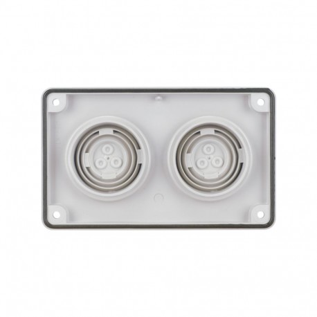 F3A-KTD - F3A-KTD 083674 Y7-83674 EATON ELECTRIC Flange plate, IP66 x, insulating material, 2xD 7-70mm