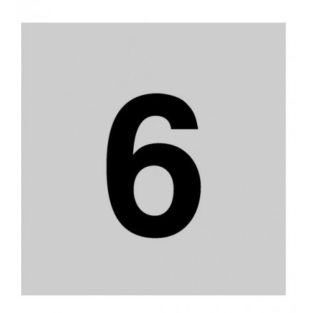 86LQ18 - 86LQ18 088593 EATON ELECTRIC Insert label, transparent, 6