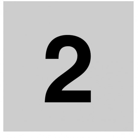 82LQ25 - 82LQ25 090869 EATON ELECTRIC Insert label, transparent, 2