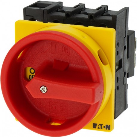 P1-32/EA/SVB/N - P1-32/EA/SVB/N 091079 Y7-91079 EATON ELECTRIC Main switch, 3 pole + N, 32 A, Emergency-Stop function, Lockab..