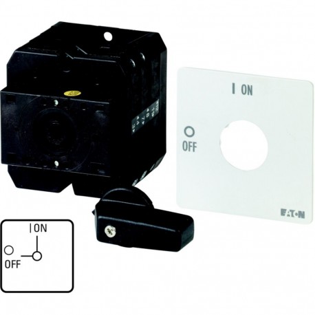 T5B-3-8342/X - T5B-3-8342/X 092298 Y7-92298 EATON ELECTRIC On-Off switch, 6 pole, 63 A, 90 °, rear mounting, Basic switch