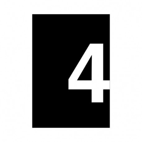 84TQ25 - 84TQ25 093224 Y7-93224 EATON ELECTRIC Button plate, black, 4