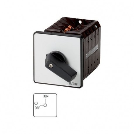T5B-2-1/E - T5B-2-1/E 094132 Y7-94132 EATON ELECTRIC On-Off switch, 3 pole, 63 A, 90 °, flush mounting
