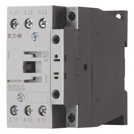 DILMF25-10(RAC240) - DILMF25-10(RAC240) 104445 Y7-104445 EATON ELECTRIC Contactor, 3p+1N/O, 20HP/600VAC, SEMI F47