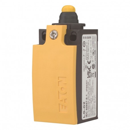LS-S02 - LS-S02 106729 Y7-106729 EATON ELECTRIC Position switch, 2 N/C, rounded plunger