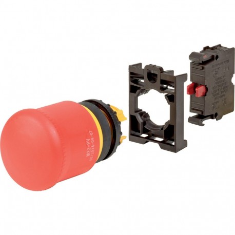 M22-PV-K01-BVP - M22-PV-K01-BVP 110938 Y7-110938 EATON ELECTRIC Emergency-stop key-release mushroom, complete device