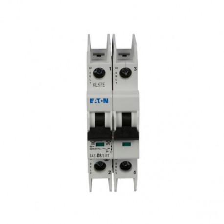FAZ-D63/2 - FAZ-D63/2 115373 Y7-115373 EATON ELECTRIC Over current switch, 63A, 2p, type D characteristic