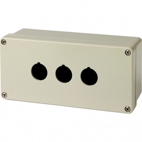 M22-I3M-SAL - M22-I3M-SAL 118461 Y7-118461 EATON ELECTRIC Surface mounting enclosure, metal, 3 mounting locations