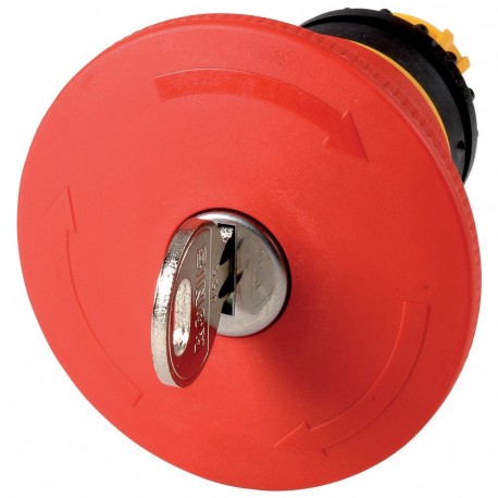 M22-PVS60P-RS - M22-PVS60P-RS 121467 Y7-121467 EATON ELECTRIC Emergency-stop pushbutton, D 60mm, key unlocking, RONIS
