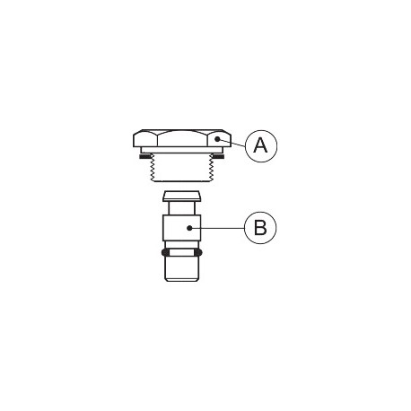 027F1046 - 027F1046 DANFOSS REFRIGERATION Accessory, Type designation Blanking plug