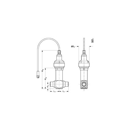 027H7184 - 027H7184 DANFOSS REFRIGERATION Electric regulating valve