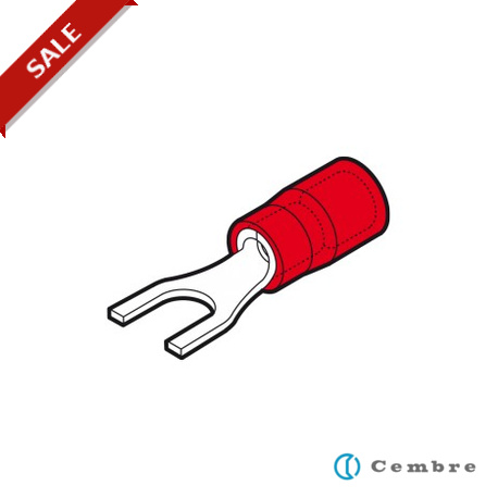RP-U5/1 - RP-U5/1 2046246 CEMBRE RP-U5/1 FORK TERMINAL