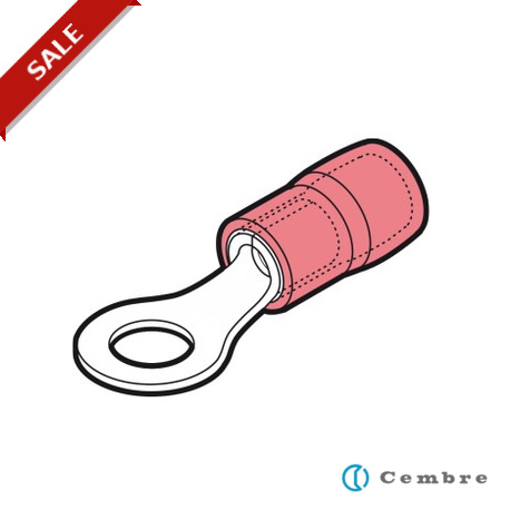RKY-M3.5/1 - RKY-M3.5/1 2145687 CEMBRE RKY-M3.5/1 RING TERMINAL