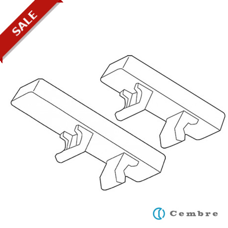 41092 - 41092 4104115 CEMBRE TERMINAL BLOCK MARKERS MG-CPM-01 (3X10 WH)