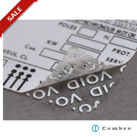 29002 - 29002 4114402 CEMBRE LABEL MG-SAT-V (37X74 WH)