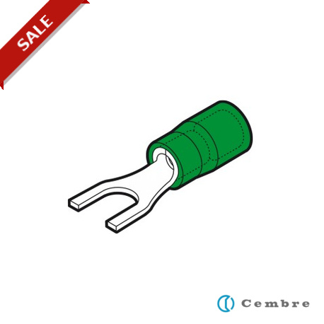 VP-U4 - VP-U4 2048710 CEMBRE VP-U4 FORK TERMINAL