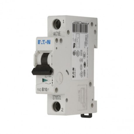 FAZ-C10/1-NA-DC - FAZ-C10/1-NA-DC 113759 Y7-113759 EATON ELECTRIC FAZ-C10/1-NA-DC Over current switch, 10A, 1p, C-Char, DC cur..