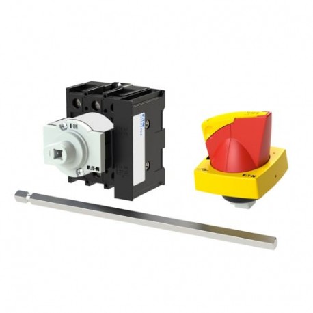 P1-25/M4/K1-PR/HI11 - P1-25/M4/K1-PR/HI11 172775 Y7-172775 EATON ELECTRIC Main switch, 3 pole + 1 N/O + 1 N/C, 25 A, Emergency-Sto..