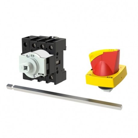 P1-32/M4/K1-PR/N - P1-32/M4/K1-PR/N 172778 Y7-172778 EATON ELECTRIC Main switch, 3 pole + N, 32 A, Emergency-Stop function, Loc..