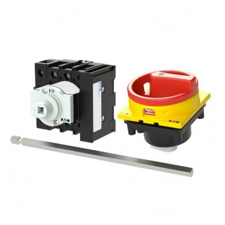 P1-25/M4/SVB/N/HI11 - P1-25/M4/SVB/N/HI11 172769 Y7-172769 EATON ELECTRIC Main switch, 3 pole + N + 1 N/O + 1 N/C, 25 A, Emergency..